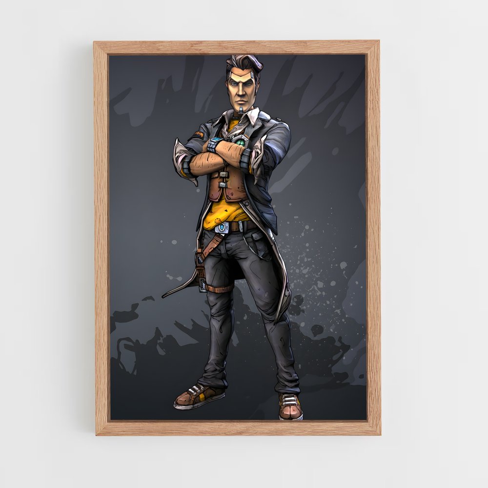 Poster Jack le Charmeur – affiche Borderlands (vue 4)